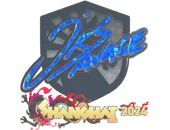 Sticker | jks (Glitter) | Shanghai 2024 image