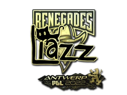 Sticker | Liazz (Gold) | Antwerp 2022 image
