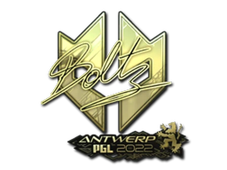 Sticker | boltz (Gold) | Antwerp 2022 image