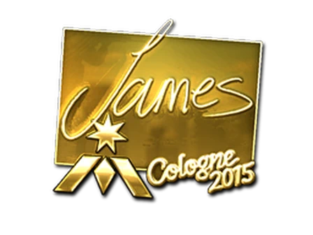 Sticker | James (Gold) | Cologne 2015 image