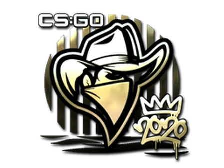 Sticker | Renegades (Gold) | 2020 RMR image