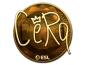 Sticker | CeRq (Gold) | Katowice 2019 image