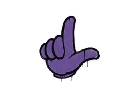 Sealed Graffiti | Loser (Monster Purple) image