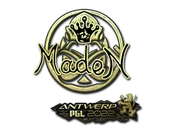 Sticker | maden (Gold) | Antwerp 2022 image