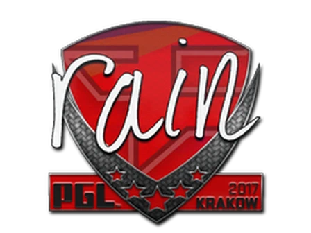 Sticker | rain | Krakow 2017 image