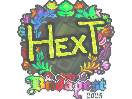 Sticker | HexT (Holo) | Budapest 2025 image