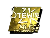 Sticker | Stewie2K (Gold) | MLG Columbus 2016 image