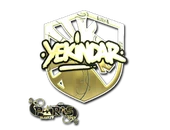 Sticker | YEKINDAR (Gold) | Paris 2023 image