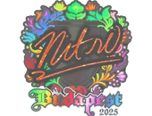 Sticker | nitr0 (Holo) | Budapest 2025 image