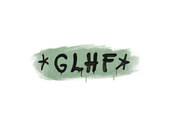 Sealed Graffiti | GLHF (Cash Green) image