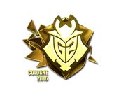 Sticker | G2 Esports (Gold) | Cologne 2016 image