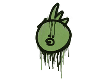 Sealed Graffiti | Bock Bock (Battle Green) image