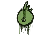 Sealed Graffiti | Bock Bock (Battle Green) image