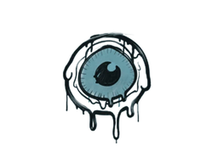 Sealed Graffiti | Eye Spy (Wire Blue) image