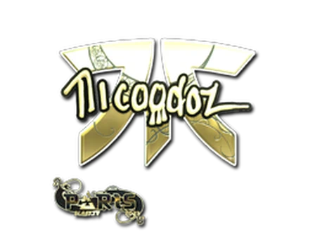Sticker | nicoodoz (Gold) | Paris 2023 image