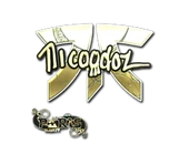 Sticker | nicoodoz (Gold) | Paris 2023 image