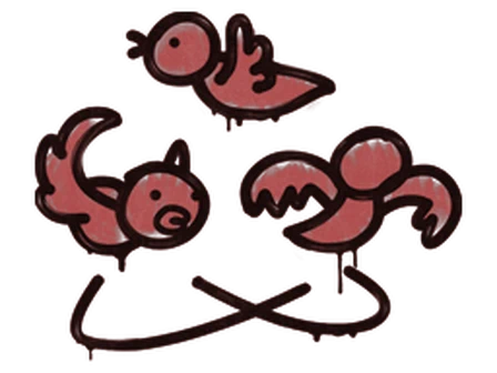 Sealed Graffiti | Dizzy (Blood Red) image