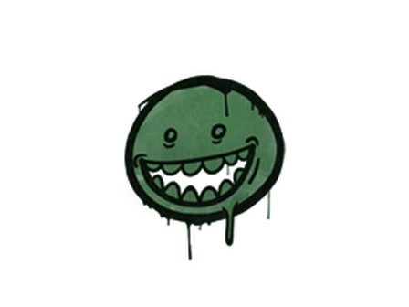 Sealed Graffiti | Mr. Teeth (Jungle Green) image