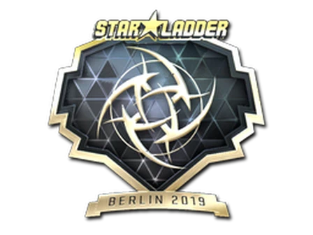 Sticker | Ninjas in Pyjamas (Gold) | Berlin 2019 image