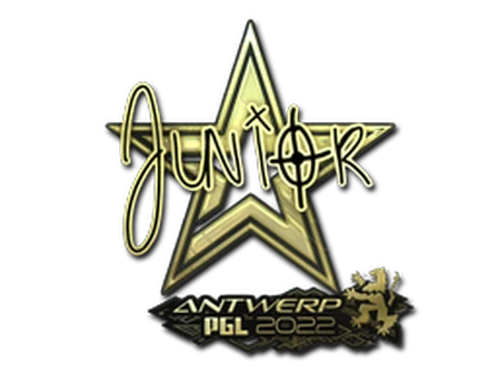 Sticker | junior (Gold) | Antwerp 2022 image