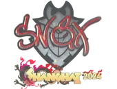 Sticker | Snax (Glitter) | Shanghai 2024 image