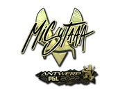 Sticker | misutaaa (Gold) | Antwerp 2022 image