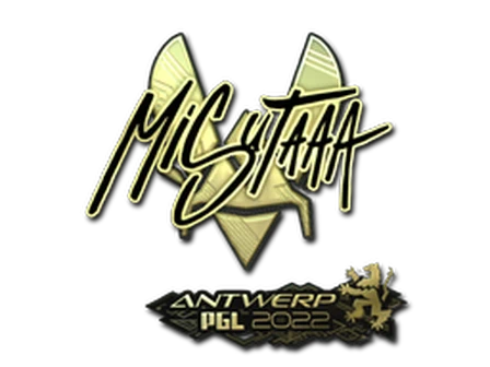 Sticker | misutaaa (Gold) | Antwerp 2022 image