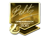 Sticker | boltz (Gold) | Cluj-Napoca 2015 image