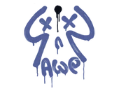 Sealed Graffiti | Recoil AWP (SWAT Blue) image