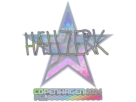 Sticker | hallzerk (Holo) | Copenhagen 2024 image