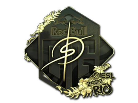 Sticker | degster (Gold) | Rio 2022 image