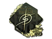 Sticker | degster (Gold) | Rio 2022 image