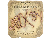 Sticker | apEX (Champion) | Austin 2025 image