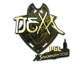 Sticker | nexa (Gold) | Stockholm 2021 image