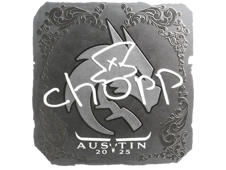 Sticker | chopper (Foil) | Austin 2025 image
