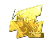 Sticker | k0nfig (Gold) | Atlanta 2017 image