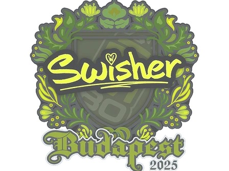 Sticker | Swisher | Budapest 2025 image