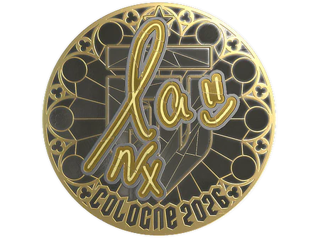 Sticker | lauNX (Gold) | Cologne 2026 image