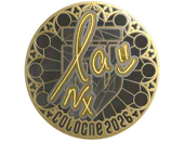 Sticker | lauNX (Gold) | Cologne 2026 image