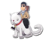 Sticker | T On Cat image