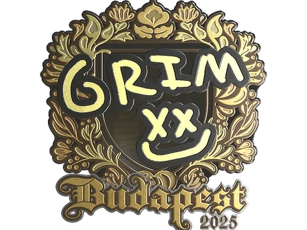 Sticker | Grim (Gold) | Budapest 2025 image