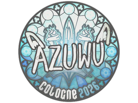 Sticker | AZUWU | Cologne 2026 image