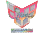 Sticker | sjuush (Holo) | Copenhagen 2024 image