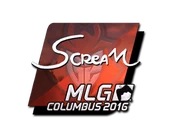 Sticker | ScreaM (Foil) | MLG Columbus 2016 image