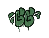 Sealed Graffiti | GGWP (Jungle Green) image