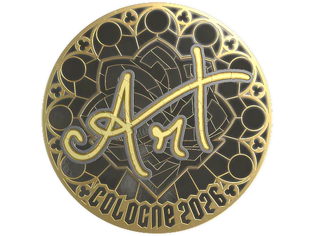 Sticker | arT (Gold) | Cologne 2026 image