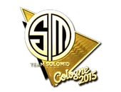 Sticker | Team SoloMid (Gold) | Cologne 2015 image