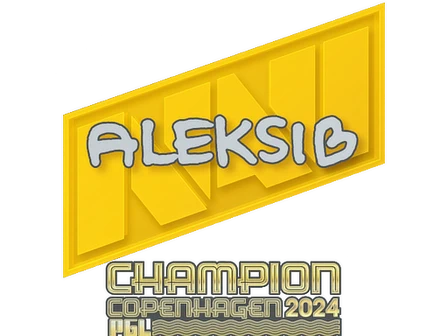 Sticker | Aleksib (Champion) | Copenhagen 2024 image