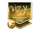 Sticker | aizy (Gold) | Cluj-Napoca 2015 image