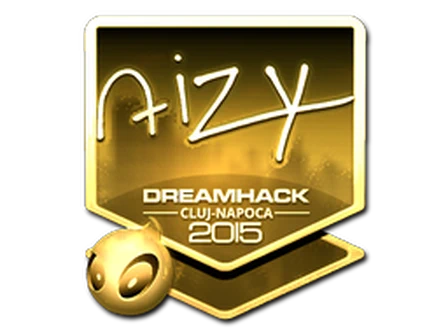 Sticker | aizy (Gold) | Cluj-Napoca 2015 image